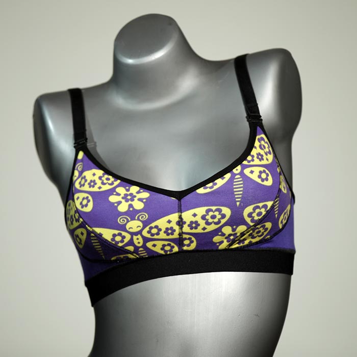 preiswerte süße sexy bunte BH, Büsternhalter aus Biobaumwolle, Damenunterwäsche thumbnail