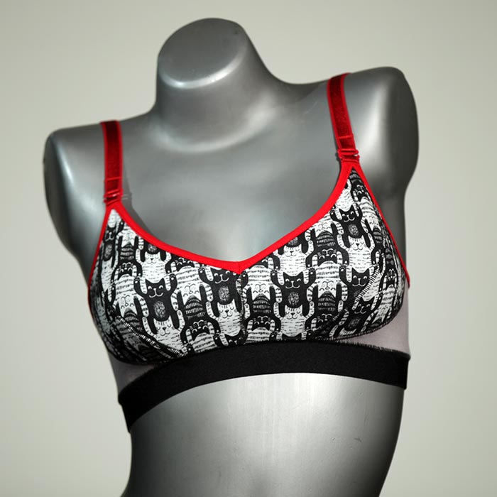 sexy handgemachte günstige süße BH, Büsternhalter aus Biobaumwolle, Damenunterwäsche thumbnail