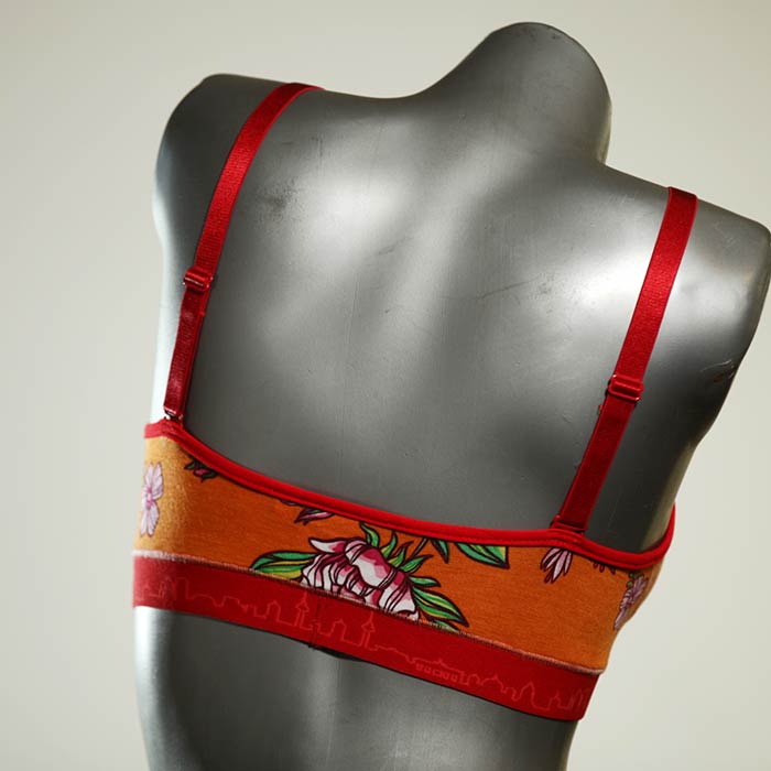 farbige günstige bequeme süße BH, Büsternhalter aus Biobaumwolle, Damenunterwäsche thumbnail