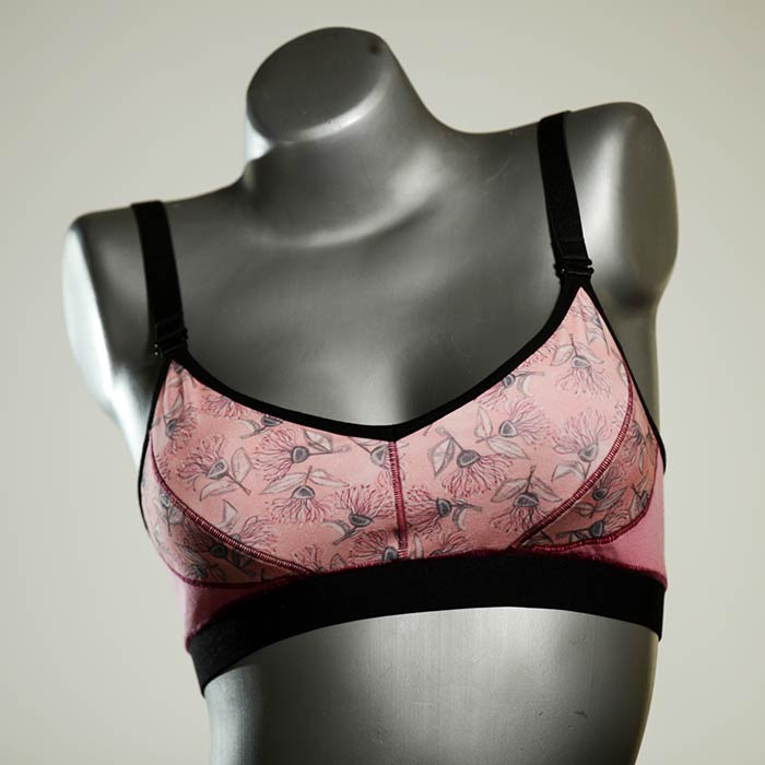 günstige nachhaltige farbige bunte BH, Büsternhalter aus Biobaumwolle, Damenunterwäsche thumbnail