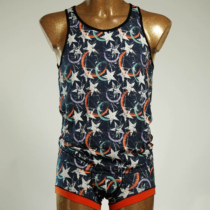 sexy farbiger nachhaltiger Herren Unterwäsche Set aus Biobaumwolle thumbnail