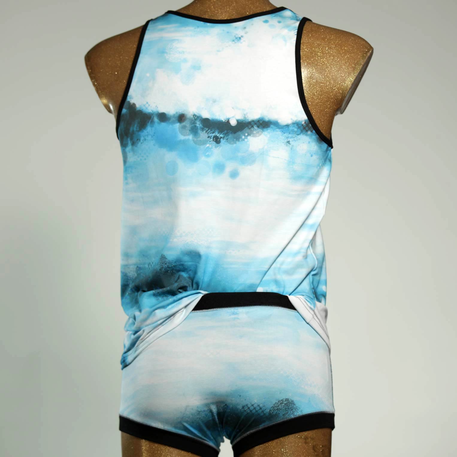 preiswerter bequemer ökologischer schöner Herren Unterwäsche Set aus Biobaumwolle thumbnail