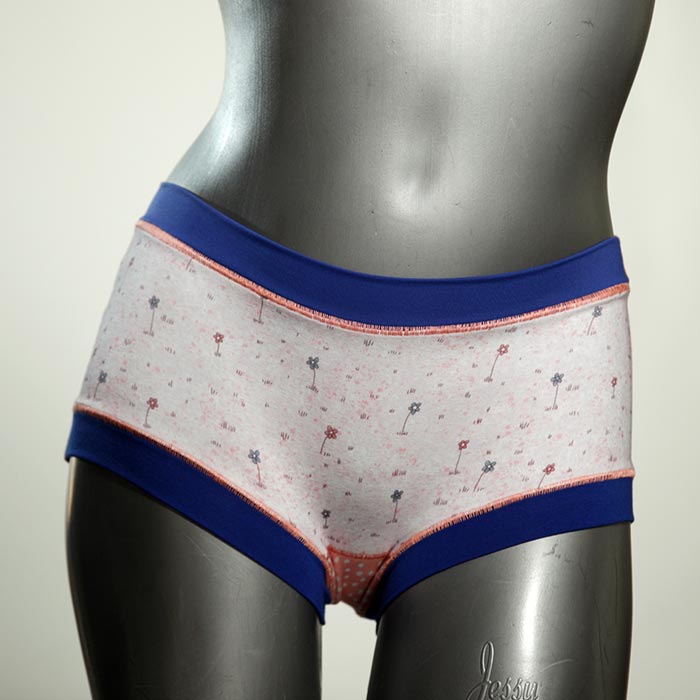sexy gemusterte preiswerte bequeme Hotpant aus Biobaumwolle, Unterwäsche für Damen thumbnail