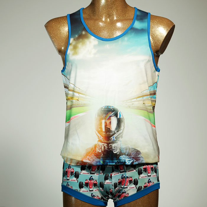 handgemachter günstiger bunter süßer Herren Unterwäsche Set aus Baumwolle thumbnail