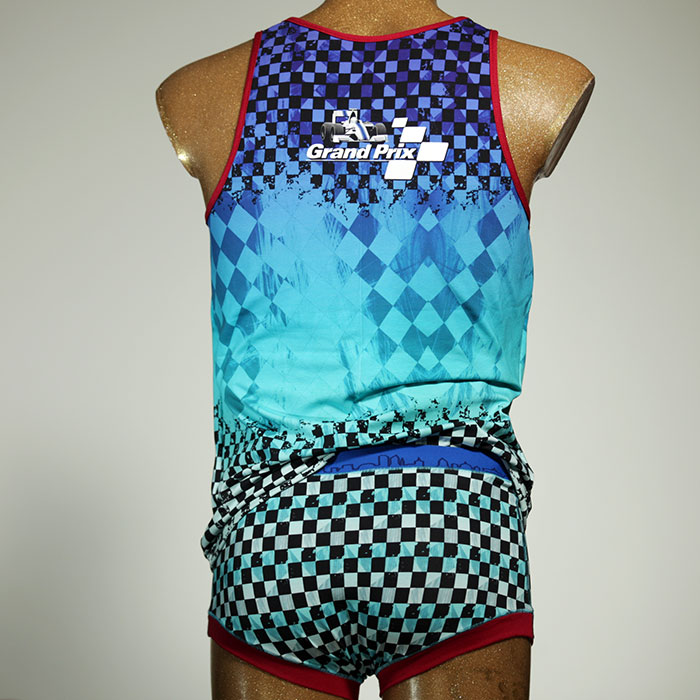 nachhaltiger handgemachter ökologischer bequemer Herren Unterwäsche Set aus Baumwolle thumbnail